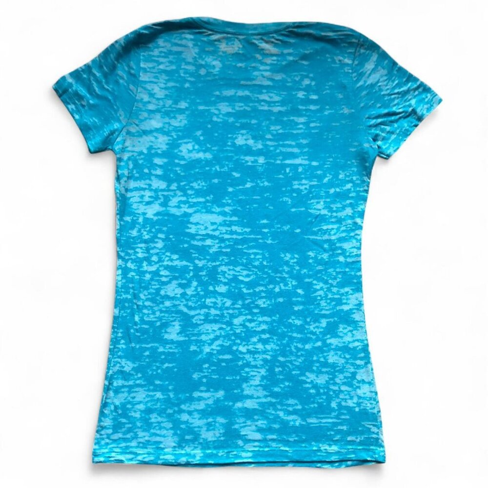 Aqua Sheer Beachy Tee - Picture 5 of 6